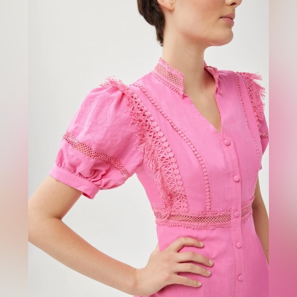 LÉO & UGO FUCHSIA DRESS - Picture 3 of 16